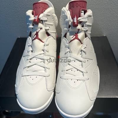 Air Jordan 6 retro maroon OG size 46 deadstock