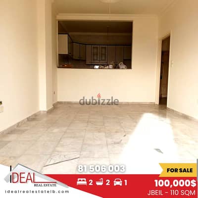 110 sqm Apartment for sale in Jbeil REF#JH17411