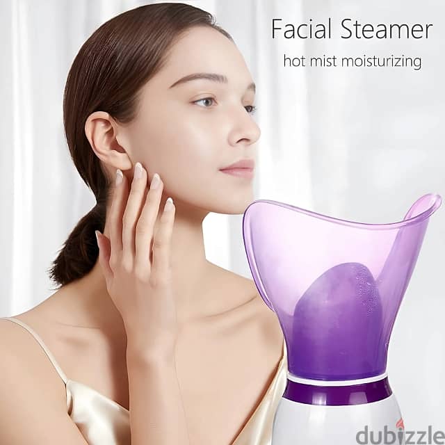 Hot Mist Facial Steamer for Pore Cleansing, 2 Steam Levels, 50ml 3