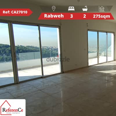 Prime apartment in Rabweh for sale شقة مميزة للبيع في الربوة