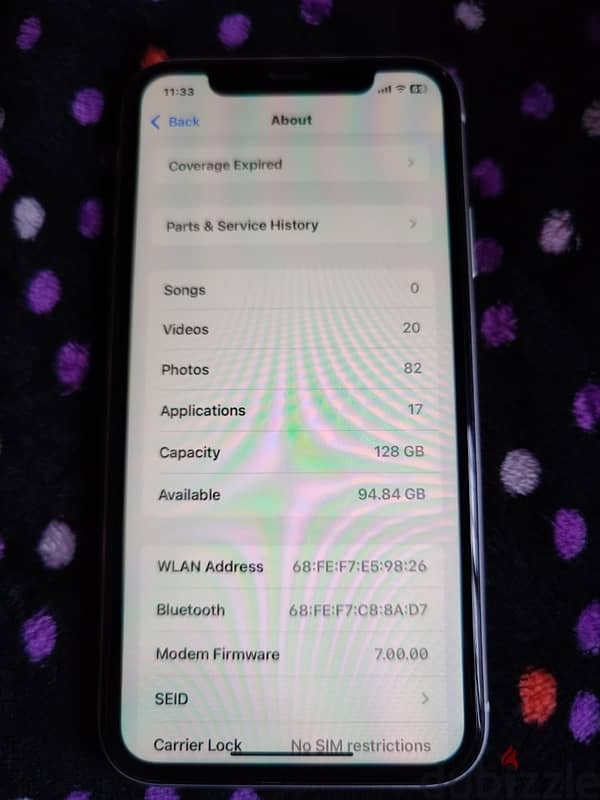 iphone xr 128gb 5