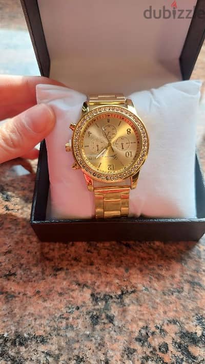 NEW Gold Ladies Watch