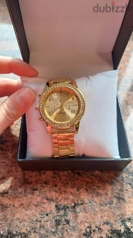 NEW Gold Ladies Watch 2