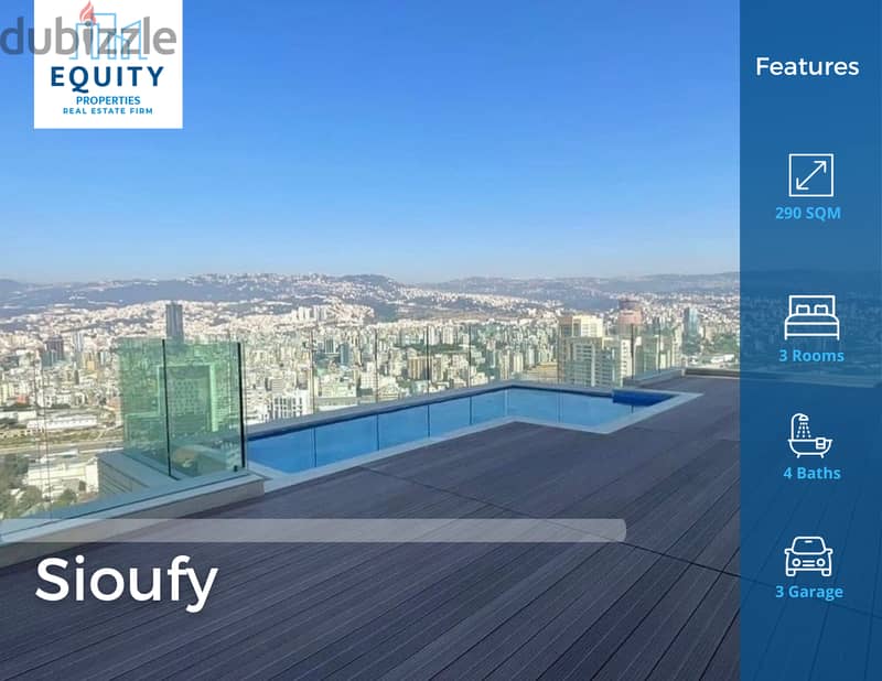 Furnished & Equipped Apartment For Sale In Sioufi Achrafieh #JZ122685 0