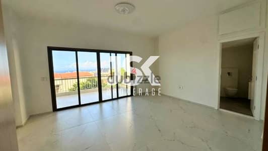 L16646-Apartment With Seaview For Rent in Rabieh