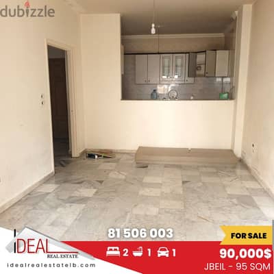 95 sqm Apartment for sale in Jbeil REF#JH17412