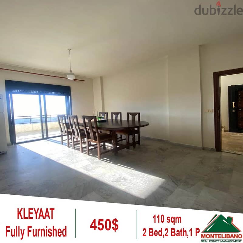 Fully Furnished Apartment for rent in Kleyaat 0