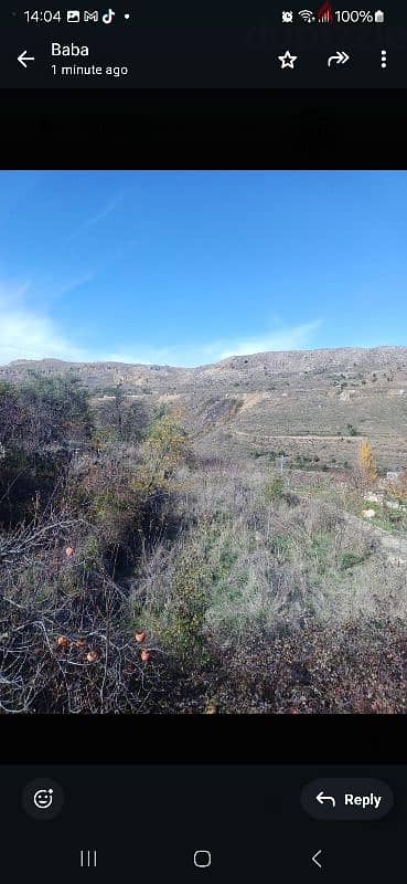 ارض للبيع في نبع الصفا الشوف land for sale in shouf 4