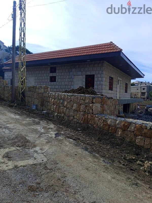 ارض مع بيت في الشوف للبيع land with house for sale in shouf 2