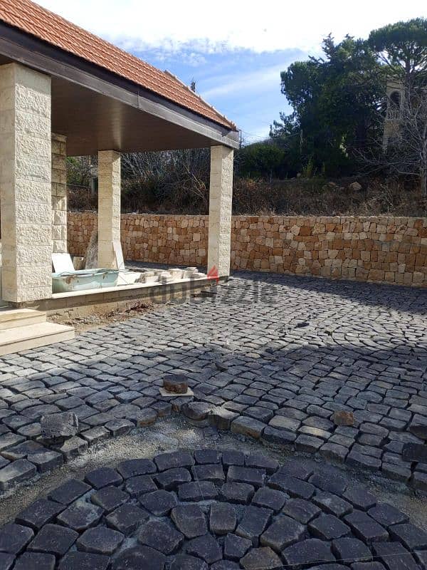 ارض مع بيت في الشوف للبيع land with house for sale in shouf 6