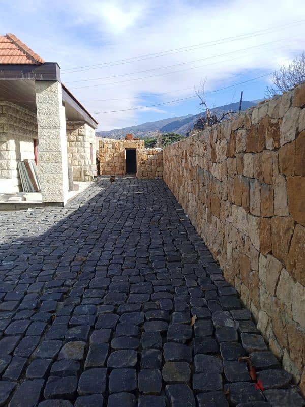 ارض مع بيت في الشوف للبيع land with house for sale in shouf 10