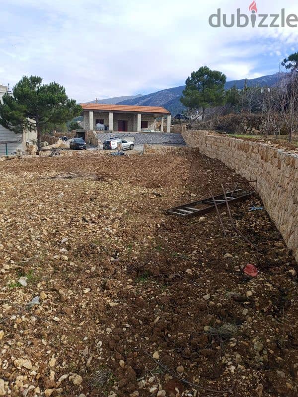 ارض مع بيت في الشوف للبيع land with house for sale in shouf 11