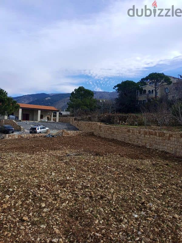 ارض مع بيت في الشوف للبيع land with house for sale in shouf 14