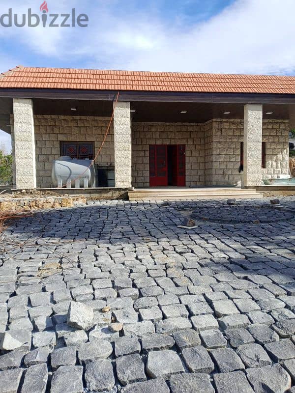 ارض مع بيت في الشوف للبيع land with house for sale in shouf 17