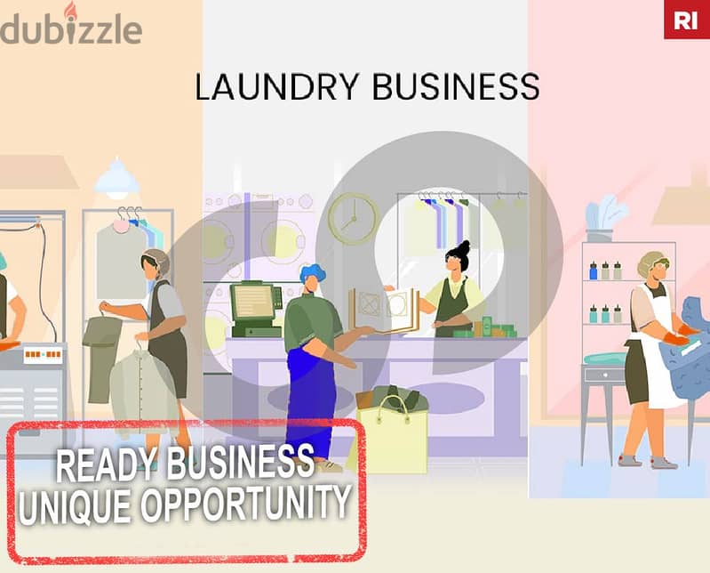 Laundry Business,already operating, batroun/ البترون REF#RI115617 0