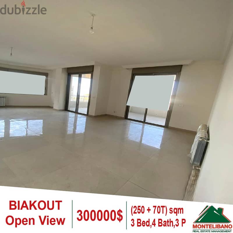 300,000$!! Open View Apartment for sale located in Biakout!! 0