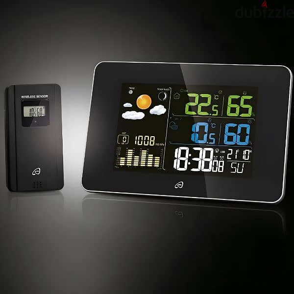 auriol radio controlled weather station 433 0