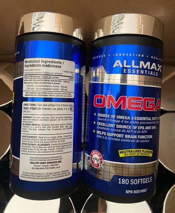 All Max omega 3 180 serving 1