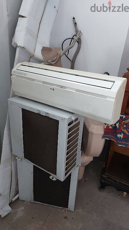 2 LG 9000 btu Split Air Conditioner used non inverter 2