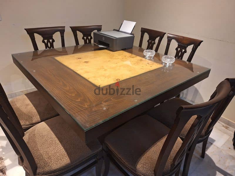 Dining table with chairs 2