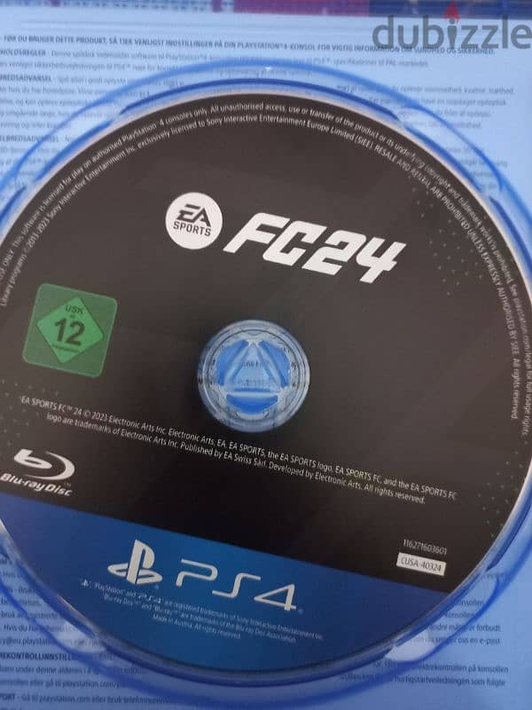 EA FC 24 PS4 EXCELLENT CONDITION 1