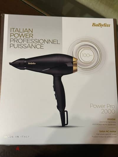 Brand New Babyliss Hairdryer 2000W