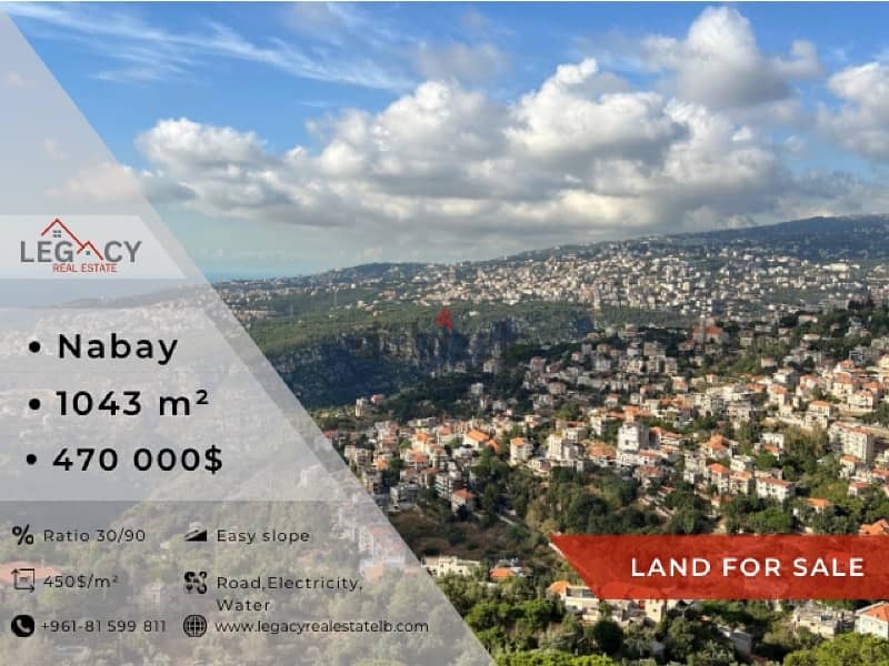 Residential Land For Sale In Nabay With Open View 0