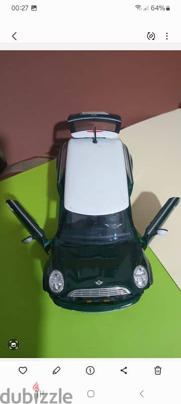 Mini Cooper Maisto 1.18 2