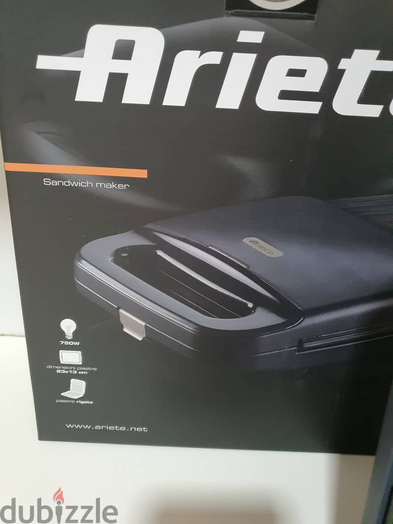 Sandwich maker grill ariete 1