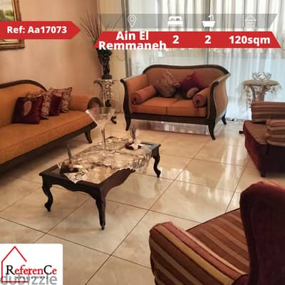 Renovated apartment in Ain El Remmaneh شقة مجددة في عين الرمانة