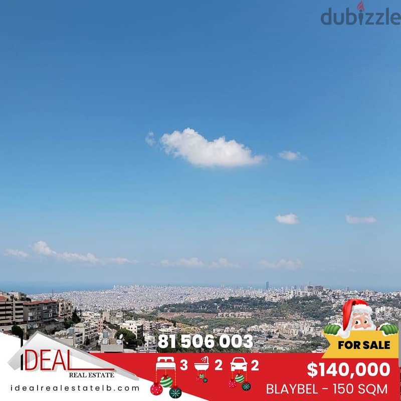 150 sqm Apartment for sale in Blaybel ref#sch262 0