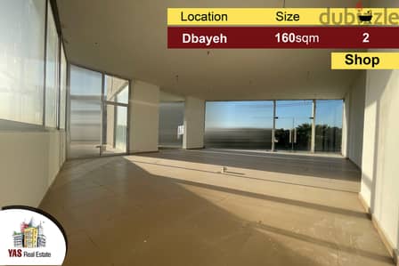 Dbayeh 160m2 | Luxury Shop / office | Prime Location | New | View | RZ