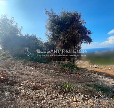 Land for Sale | Open Sea View | Amchit