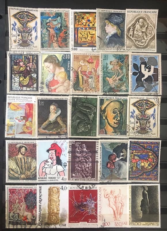 Art France stamps 0