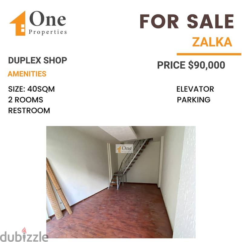 DUPLEX SHOP FOR SALE IN ZALKA 0