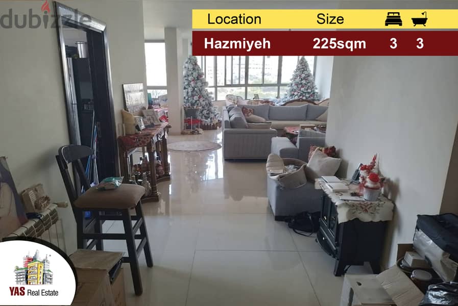 Hazmiyeh 225m2 | Well Maintained | New | Prime Location | Calm Area|PA 0