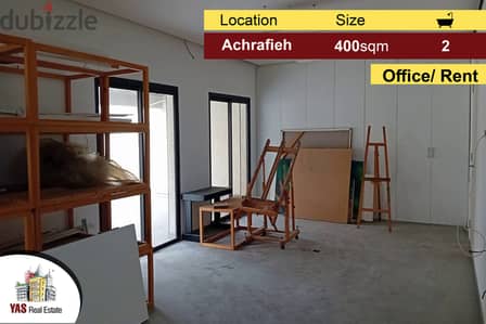 Acharfieh/Aadliyeh 400m2 | Office | Super Luxury | Rent | PA |