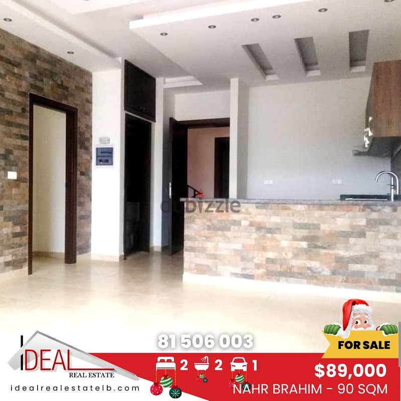 Apartment for sale in naher ibrahim 90 SQM REF#JH17152 0