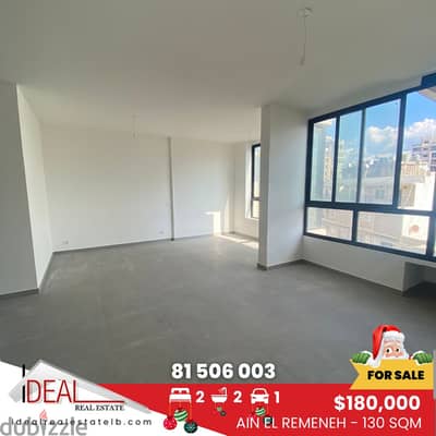 130 SQM Apartment for Sale Ain El Remeneh REF#AR11010