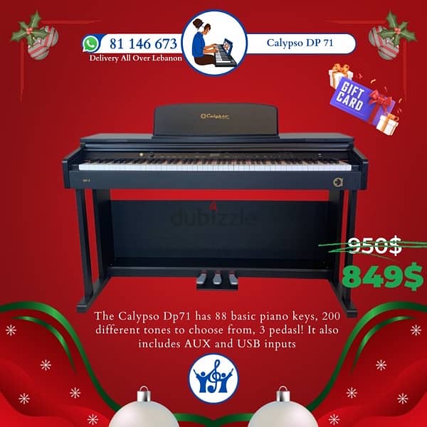 Digital Piano Calypso DP71 0