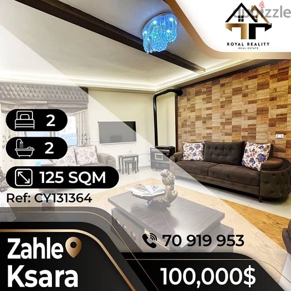 apartments for sale in zahle ksara - شقق للبيع في زحلة 0