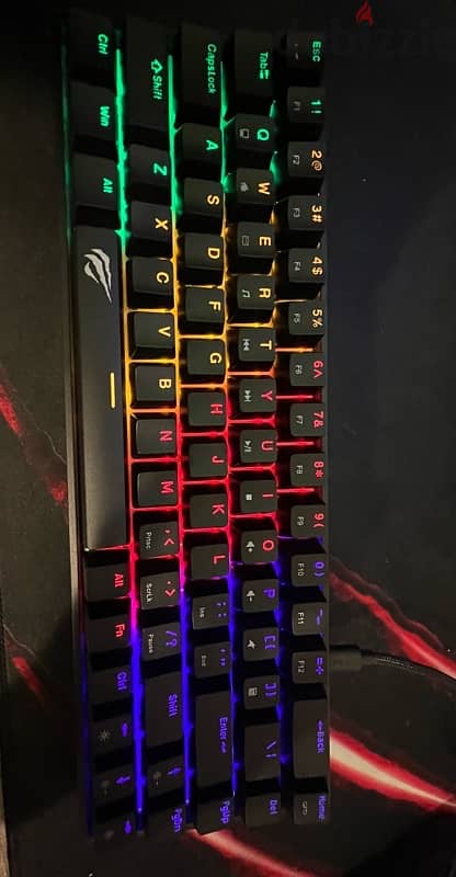 havit gaming keyboard model: KB881L 0