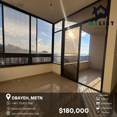 Simplex for sale in Dbayeh  سيمبلكس للبيع في ضبية