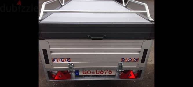 4x4 car trailer offroad aluminiun