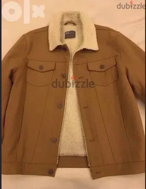 Men shearling jacket 1