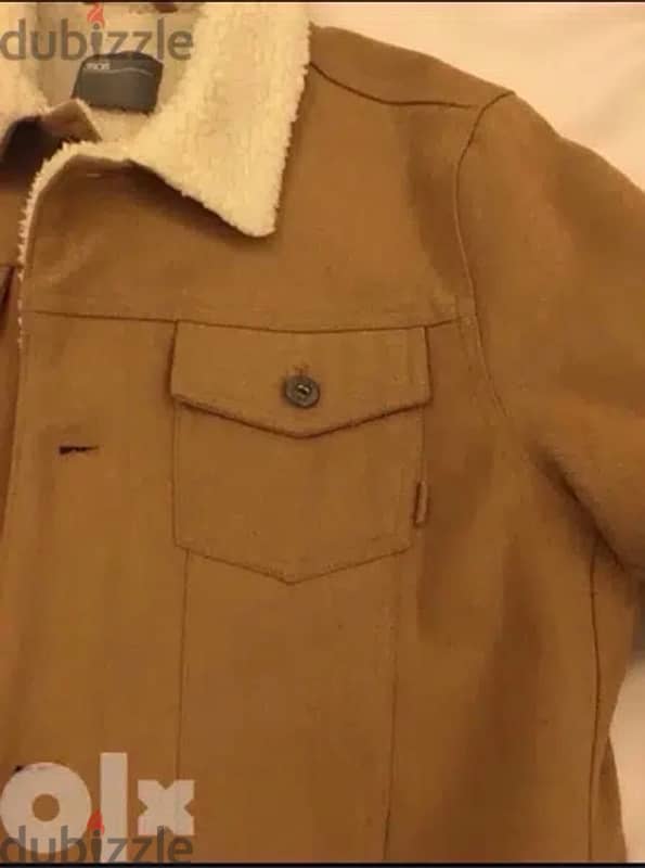 Men shearling jacket 2