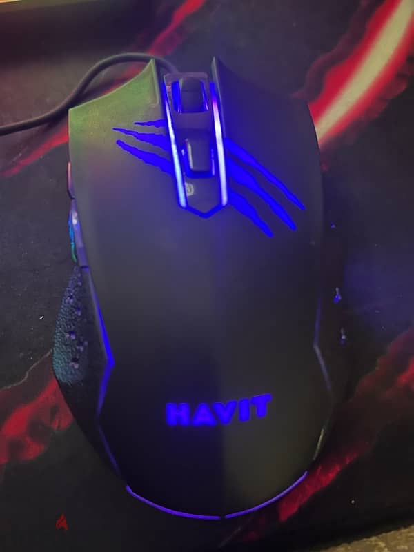 havit gaming mouse 4k dpi model:MS1027 1