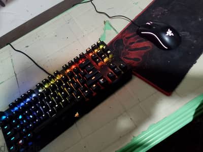 Razer mouse and keyboard