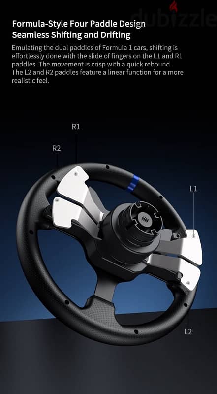 PXN V99 Steering Wheel 4