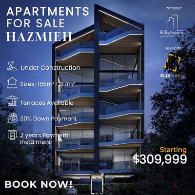 Apartment For SALE In Hazmieh شقة للبيع في الحازمية #JG